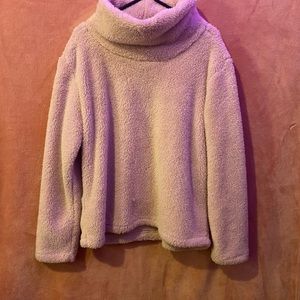 Pink sweater- turtle neck